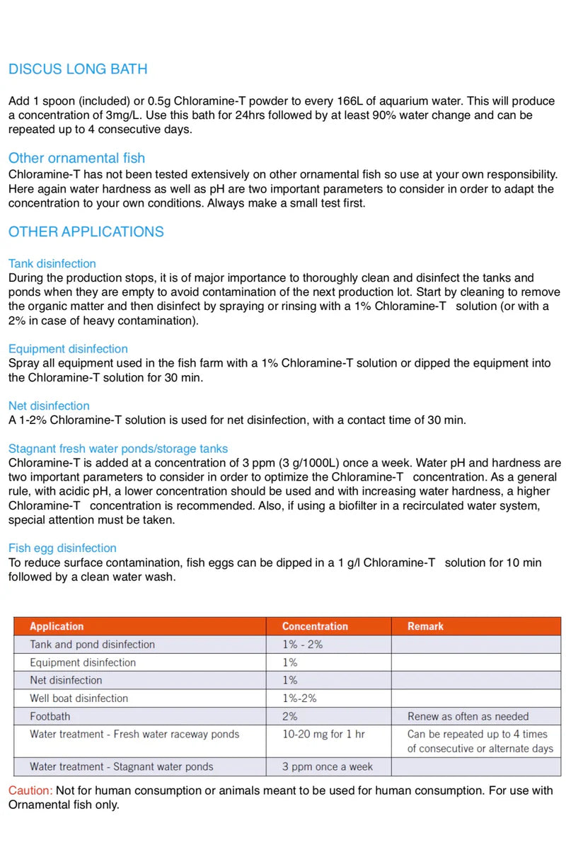 DiscusX Protect X - (CHLORAMINE-T)