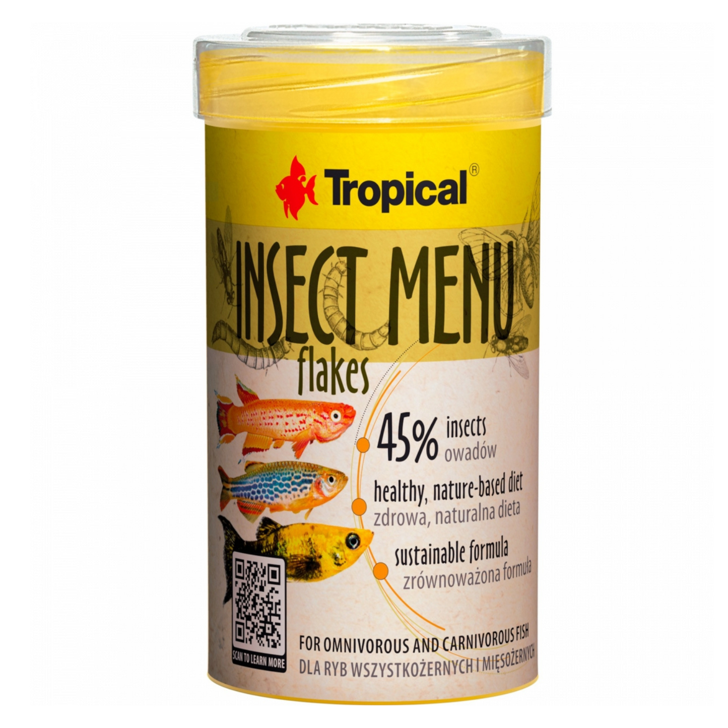 Tropical INSECT MENU (Flakes)