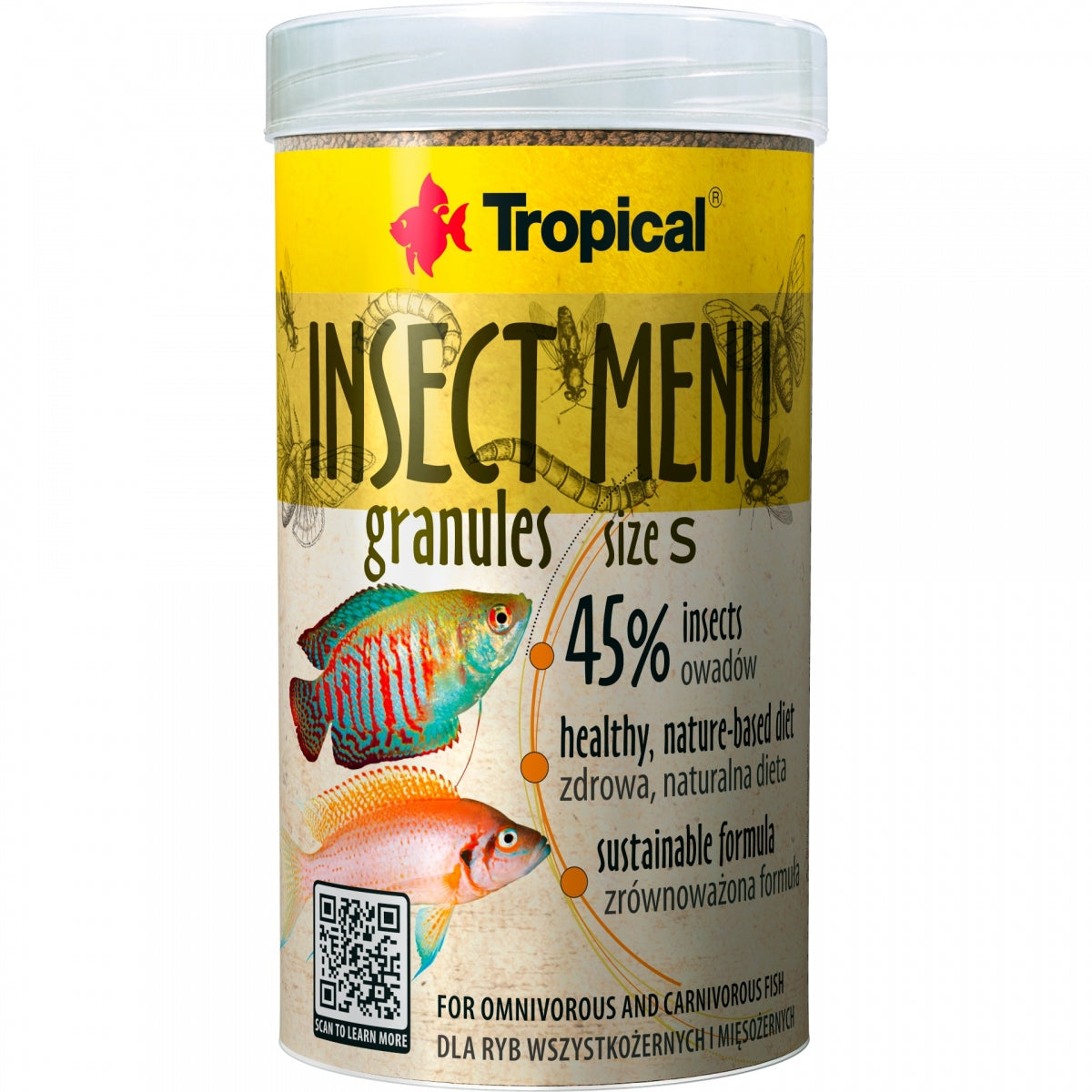 Tropical INSECT MENU S (Granules)
