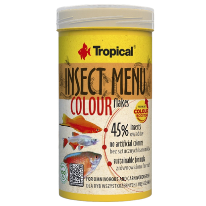 Tropical INSECT MENU COLOR (Flakes)